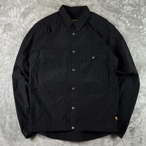 Fjallraven Specialized S/F Rider's Wind Hiking Jacket Black Mens Small